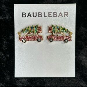 Baublebar Driving Merry Home Deck The Halls Earrings
